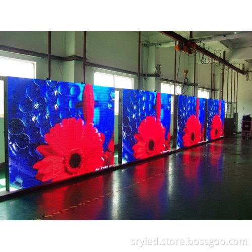 SRYLED airport led display p6 hd led video wall with CE certificate